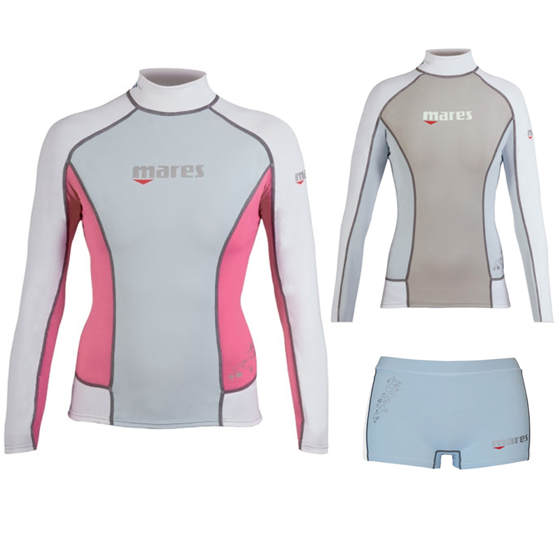Mares ladies' snorkeling water suit sunscreen shorts UV50 beach surfing against UV speed dry jellyfish