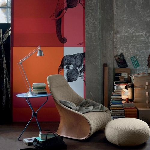 Hokeson Creative Leather Dofa Стул Стол Струл отдых.