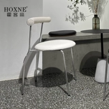 Hokeson Nordic Light Light Luxury Dining Cleam Дизайнер Home Middle Cafe Back Стул Современный простая спальня кресло