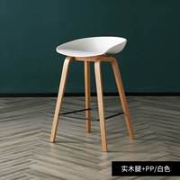 Белая поверхность оригинальный деревянный дровяной карлик-65 см