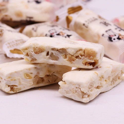 锦大 Ручная работа Nougat арахис Оригинальные 500 грамм офисного закуски бульха свадебные развлечения привет конфеты