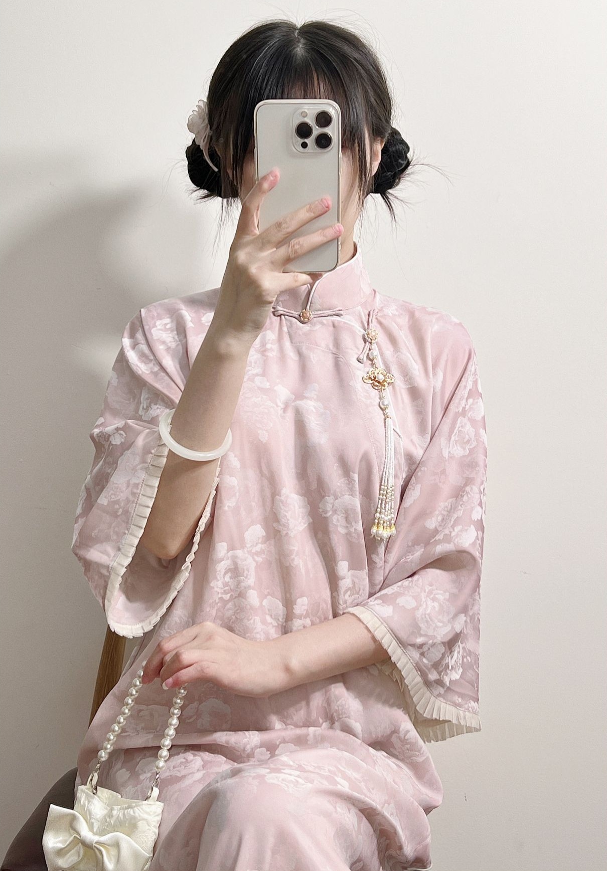  L+Tobacco pink pour big sleeves have inner lining   - $0.79 