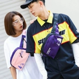 Поясная сумка, брендовая сумка через плечо, модная нагрудная сумка, с вышивкой