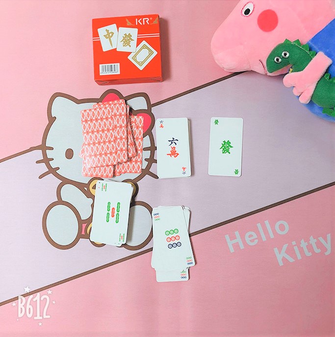 Rung KR Kingboard Giấy Solitaire Mahjong Mahjong Chơi bài Du lịch Giải trí Di động Di động - Các lớp học Mạt chược / Cờ vua / giáo dục cờ vua gỗ cao cấp