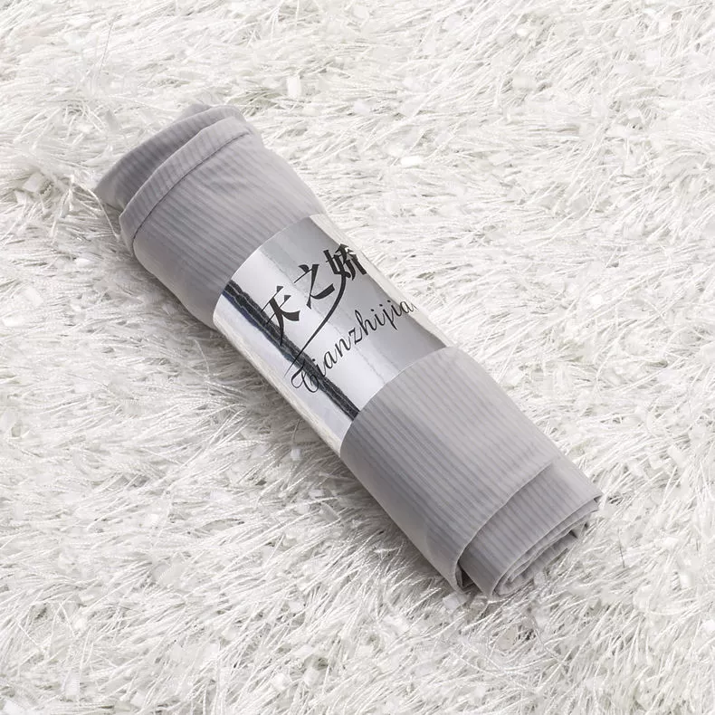 Đầu mùa thu lụa mềm trượt băng lụa cao co giãn vừa vặn với quần legging sọc tối chân quần mỏng phần lớn size