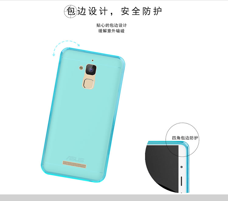 màu Nhà nước ASUS ZenFone Pegasus 3 ASUS X008 bộ điện thoại di động bảo vệ vỏ silicon vỏ mềm thả sức đề kháng vòng dây thừng - Phụ kiện điện thoại di động móc giữ điện thoại