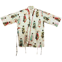 Бежевый топ с цветочным принтом