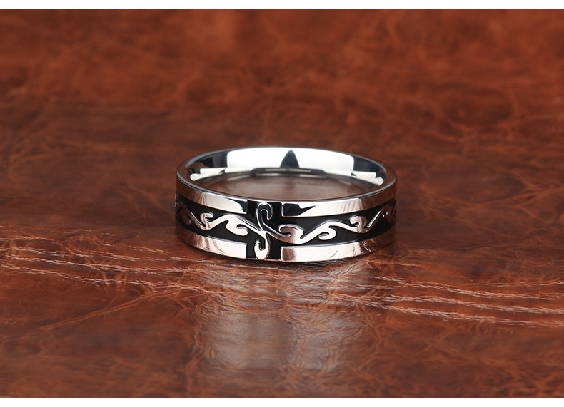 Bague homme en Acier au titane - Ref 3086997 Image 35