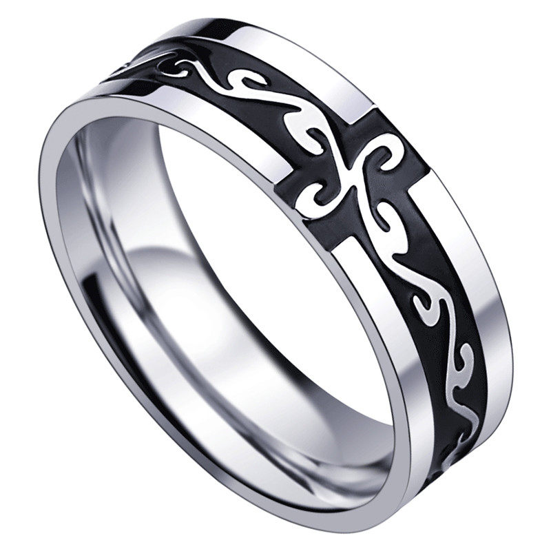 Bague homme en Acier au titane - Ref 3086997 Image 5