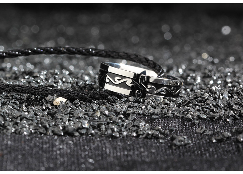 Bague homme en Acier au titane - Ref 3086997 Image 37