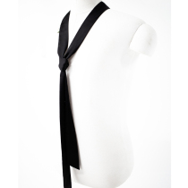 EKCOOKIES original designer Zhang Xincheng with the same niche design sense minimalist silky streamer tie