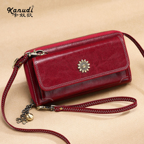 Wallet female long leather clutch small ck coin purse female small mini shoulder mobile phone bag female messenger