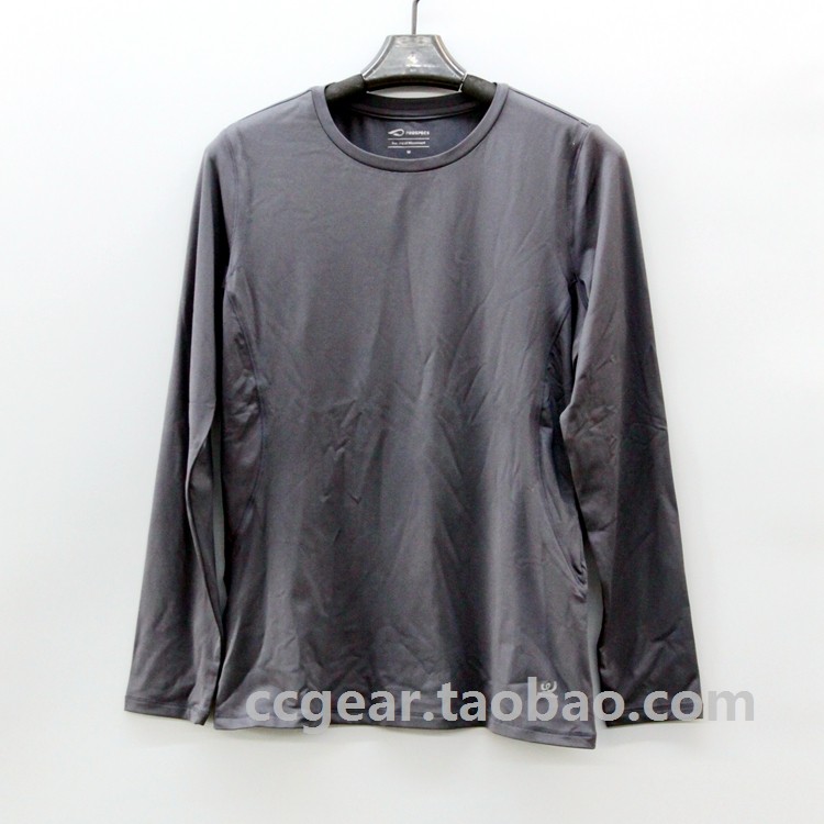 South Korea PROSPECS T-Shirts outdoor hiking female star with the same paragraph long-sleeved quick-drying sweat shirt T-shirt