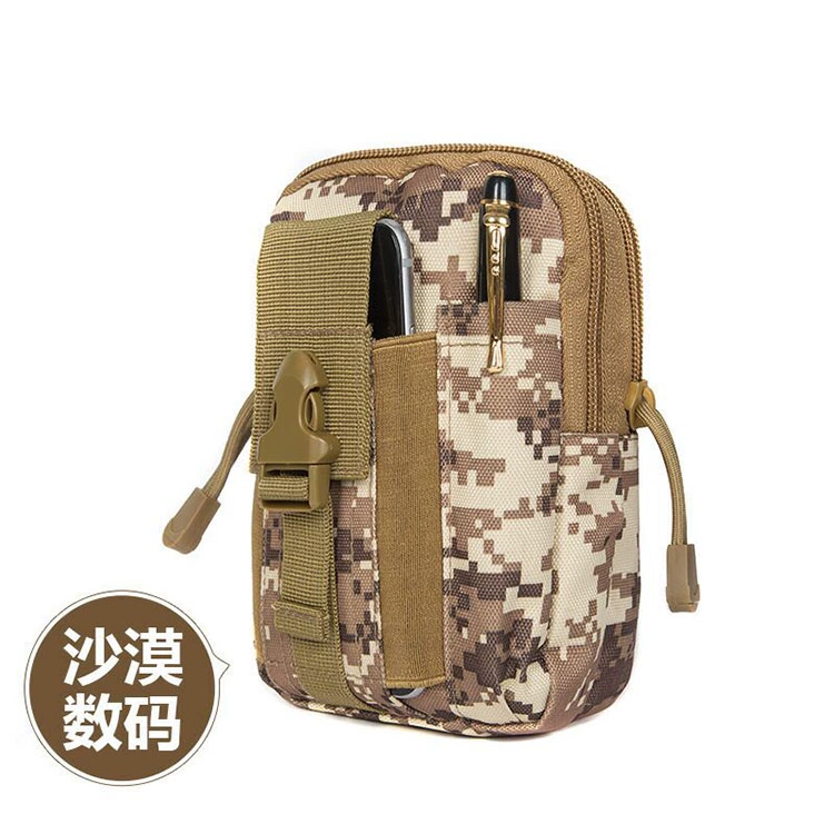 Thể thao ngoài trời molle túi chiến thuật nam 5,5 / 6 inch túi điện thoại di động không thấm nước đeo đai chạy túi