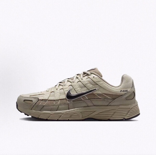 Nike P-6000 Durable, Grippy, Comfortable Fit, Synthetic Leather, Breathable, Low-Top Running Shoes for Men
