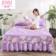 Simmons giường bedspread giường váy bìa một mảnh bìa bảo vệ nhám bụi tấm 1,5m 1.8m giường nệm doanh nghiệp - Váy Petti ga giường viền ren