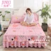 Simmons giường bedspread giường váy bìa một mảnh bìa bảo vệ nhám bụi tấm 1,5m 1.8m giường nệm doanh nghiệp - Váy Petti ga giường viền ren Váy Petti