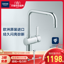Grohe German Gaoyi Fellair single-hole kitchen sink faucet hot and cold water rotatable original import