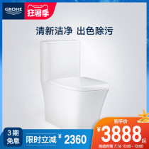 Grohe Germany Gaoyi Ou Ruida Floor-standing one-piece toilet Double swirl siphon toilet toilet toilet