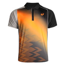 Asics table tennis clothes table tennis quick-drying short-sleeved 2024 table tennis clothes suit sportswear for men