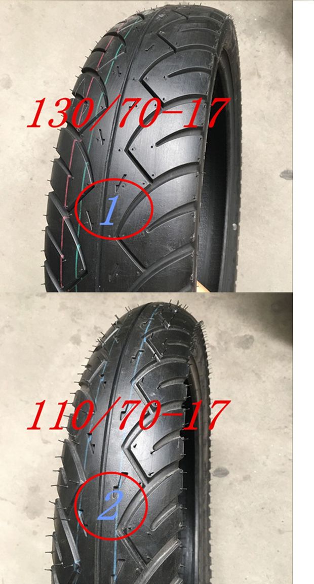 Golden Eagle Horizon Xe máy 110 / 70-17 Lốp chân không bánh trước 130 / 70-17 Lốp chân không bánh sau - Lốp xe máy lốp xe máy nào ít ăn đinh