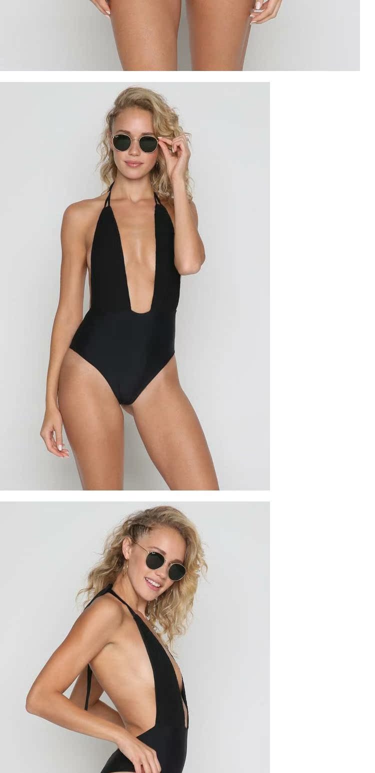 2019 mẫu áo tắm một mảnh gợi cảm áo tắm nữ nhiều màu rắn màu bikini mới in áo tắm bikini Nga - Bộ đồ bơi One Piece màu áo tắm liền thân đẹp