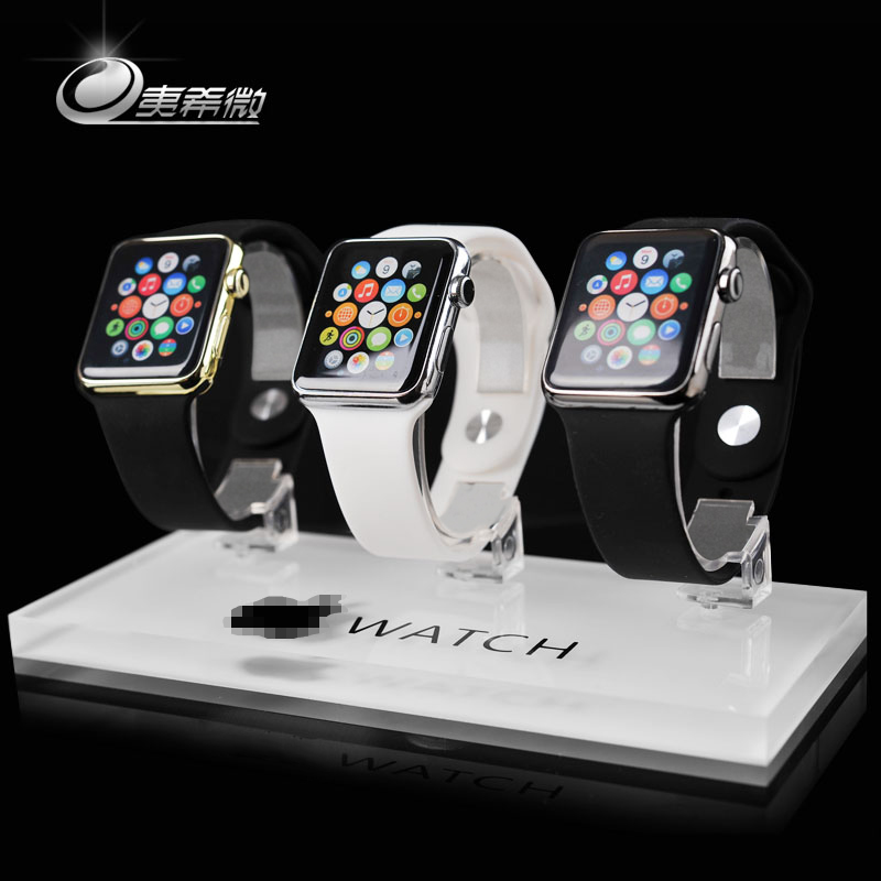 Watch Show Rack Electronic Watch Wearing equipment bracket Iwatch Exhibition Shelf Base Acrylic Transparent Presentation
