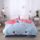 Mùa đông cotton cộng với nhung dày san hô chăn đơn bộ trẻ em một mặt nhung ab mặt flannel quilt đơn mảnh nữ - Quilt Covers