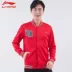 Li Ning Wei áo khoác nam và nữ cùng nhóm thể thao và giải trí mua đồng phục áo len dài tay áo len - Áo khoác thể thao / áo khoác áo khoác chạy bộ nam Áo khoác thể thao / áo khoác