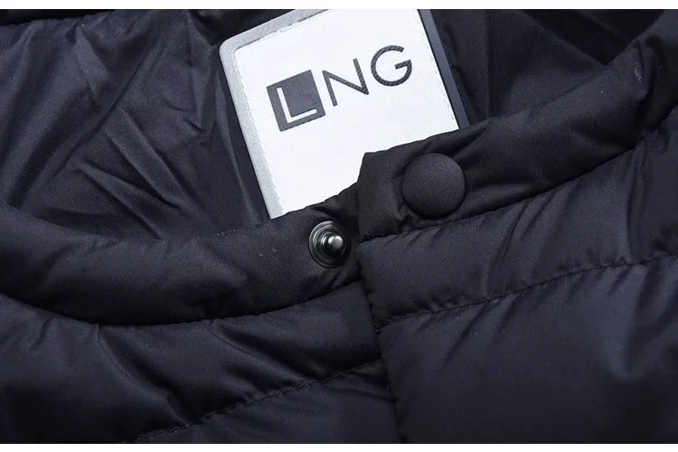Li Ning xuống áo khoác nữ 2018 ngắn nữ LNG màu rắn ấm áp giản dị đơn giản áo khoác nữ thể thao - Thể thao xuống áo khoác