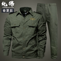 2D военный зеленый [Тонкая модель хлопка]