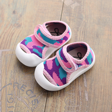 防踢春夏季宝宝凉鞋防滑软底学步鞋