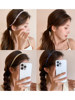 Acetate Headband for Women, 2024 New Style, Summer High-End Feel, Non-Piercing Ear, Versatile Hair Accessory for Going Out
