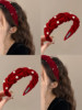 Autumn and Winter Retro Pearl Headband for Women 2025 New Style Headband with High Crown, Makes Face Look Smaller, High-End Hairpin Hair Accessory