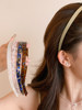 Acetate Headband for Women, 2024 New Style, Summer High-End Feel, Non-Piercing Ear, Versatile Hair Accessory for Going Out