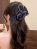 Full Back Head Hair Clip Women's Half-Tied High Ponytail Triangle Hair Clip 2025 New High-End Wheat Ear Hair Clip