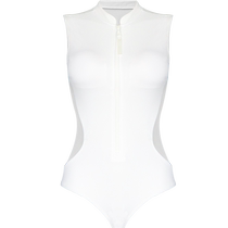 BE Fan Dean Fashion Swimsuit Belly Covering Slimming Mesh Splicing Swimsuit Hot Spring Resort Triangle One-piece Swimsuit