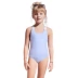 Van Dean Girls One Piece Swimsuit Big Kids 2020 New Cross Strap Sports Áo tắm tam giác màu tinh khiết - Bộ đồ bơi của Kid