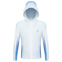 BE van der An 2024 new pint men sunscreen long sleeve suit breathable perspiration high texture one more wear jacket