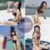 Van Dean bikini bikini nữ ngực nhỏ tập hợp áo tắm thể thao bãi biển chia ba điểm