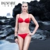 Van Dean bikini ba mảnh áo tắm nữ gợi cảm mỏng ngực nhỏ thép tấm tụ tập chia áo tắm kỳ nghỉ - Bikinis đồ bơi nữ Bikinis