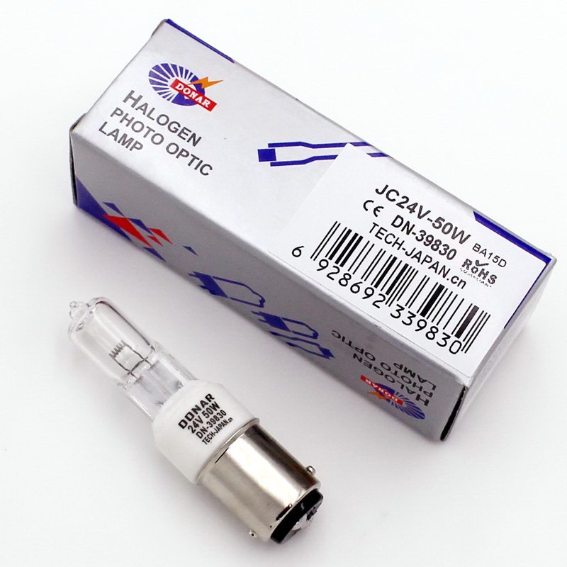24V50W Halogen Lamp Ball Card Dual Contact BA 15DDaikyo Grand Co - operating room without shadow bulb medical tungsten