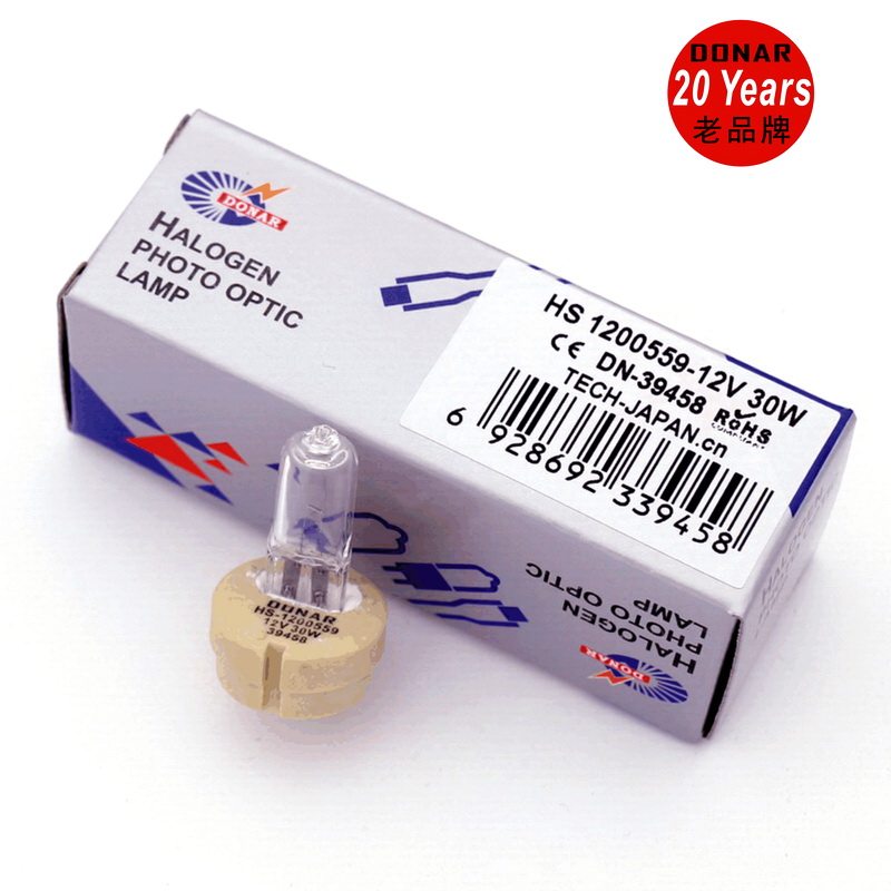 HS-1200559 halogen lamp Pearl 12V30W Swiss BC BT900 Eye Rift Light Microscope Bulb LOT