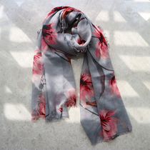 Foreign trade Original single stock simple and generous scarf Scarf Temperament Air Conditioning Small Shawl Summer Sun Shade Soft And Comfortable