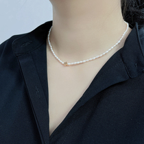 YT Jewelry Studio New Freshwater Millet Pearl Necklace high quality 100 Lap Parenting With Sea Star Loving Neck Chain