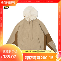 SLAMBLE autumn winter new sports casual parquet hooded sweater hooded sweater hooded sweatshirt loose knit hoodie