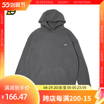 SLAMBLE winter American heavy pound thickened with velvety loose even cap sweatshirt mens basketball sports warm hoodie