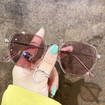 Little red book trembles multilateral irregular polarized sun glasses female INS Net red anti-ultraviolet sunglasses male trendy