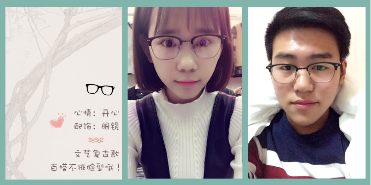 Phiên bản tiếng Hàn của kính retro gọng kính nam cận khung khung nữ thủy triều nửa khung phẳng gương siêu nhẹ thoải mái kính cận thị trong kinh bao ve mat khoi anh sang xanh essilor