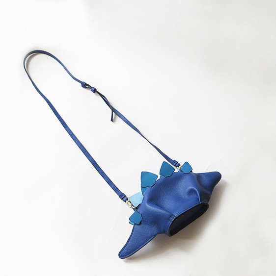 American small dinosaur animal shape mobile phone bag leather messenger bag cute women's bag coin purse